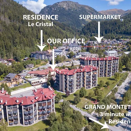 Apartment Le Cristal - Mont Blanc 4 - Happy Chamonix